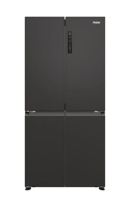 Холодильник Haier багатодверний, 181.5x83.3х65, холод.відд.-311л, мороз.відд.-156л, 4дв., А+, NF, інв., дисплей, чорний