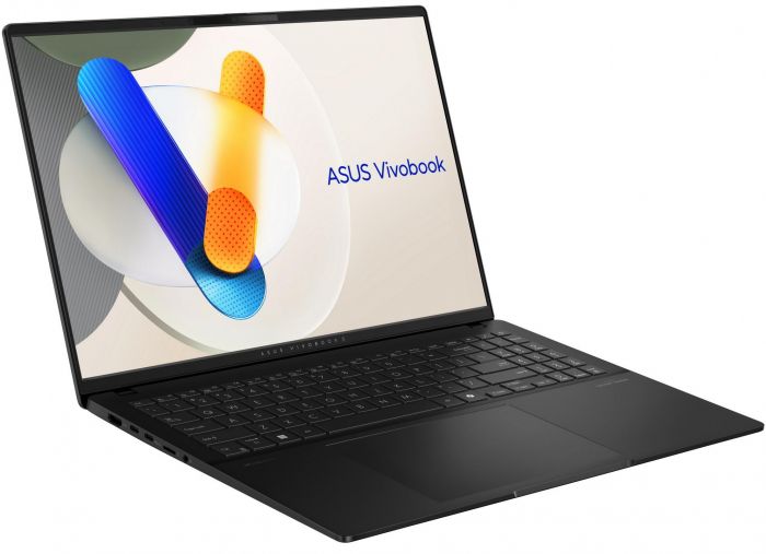 Ноутбук ASUS Vivobook S 16 S5606CA-RI083 16" 3K OLED, Intel Ultra 7 255H, 16GB, F1TB, UMA, NoOS, Чорний