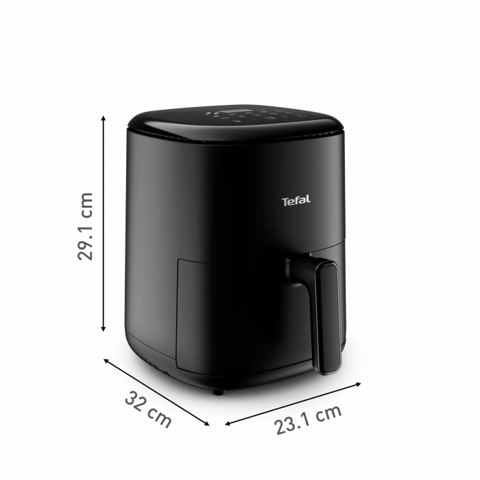 Мультипіч Tefal EasyFry Compact, 1300Вт, чаша-3л, сенсорне керув., пластик, чорний