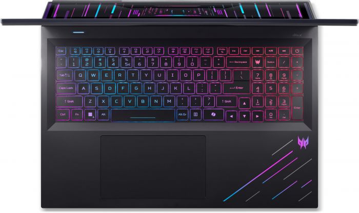 Ноутбук Acer Predator Helios 18 PH18-73 18" WQXGA IPS, Intel U9-275HX, 32GB, F1TB, NVD5080-16, Lin, чорний