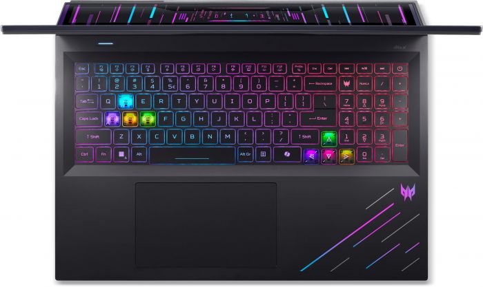 Ноутбук Acer Predator Helios 18 PH18-73 18" WQXGA IPS, Intel U9-275HX, 32GB, F1TB, NVD5080-16, Lin, чорний