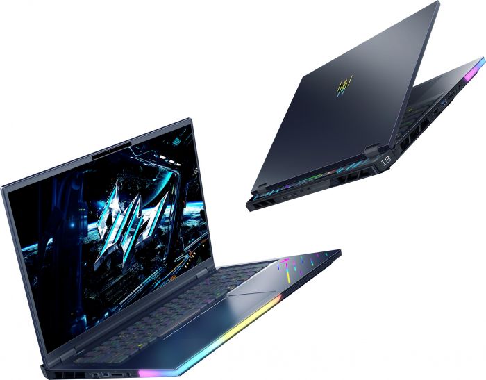 Ноутбук Acer Predator Helios 18 PH18-73 18" WQXGA IPS, Intel U9-275HX, 32GB, F1TB, NVD5080-16, Lin, чорний