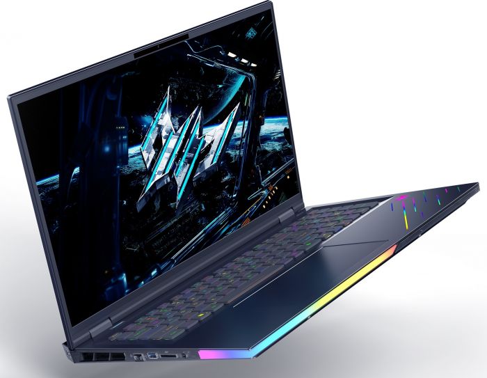 Ноутбук Acer Predator Helios 18 PH18-73 18" WQXGA IPS, Intel U9-275HX, 32GB, F1TB, NVD5080-16, Lin, чорний