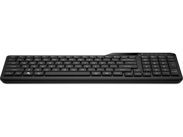 Клавіатура мембранна HP 460 Multi-Device key, BT, EN/UK, чорний