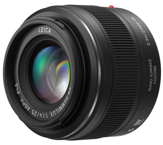 Об`єктив Panasonic Micro 4/3 Lens 25mm  f/1.4 ASPH. Leica DG Summilux