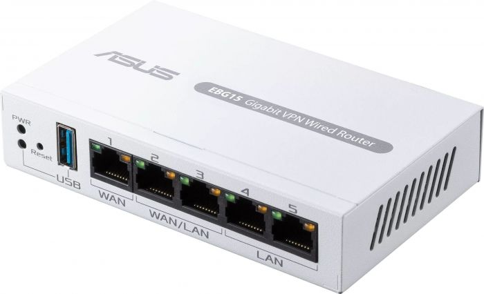 Маршрутизатор ASUS ExpertWiFi EBG15 2xGE LAN  1xGE WAN, 2xGE WAN/LAN, USB 3.2, BT