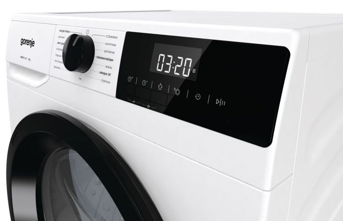 Сушильна машина Gorenje конденсаційна, 8кг, А++, 60см, дисплей, білий