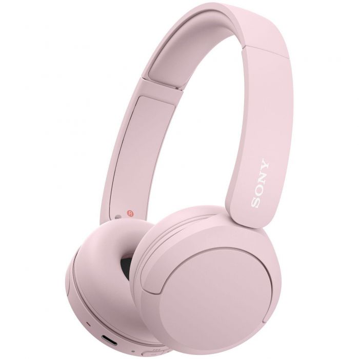 Навушники On-ear Sony WH-CH520 BT 5.2, SBC, AAC, Wireless, Mic, Рожевий