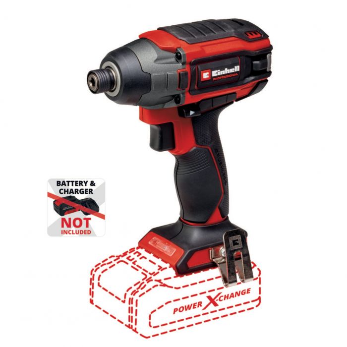 Гвинтокрут акумуляторний ударний Einhell TP-CI 18/220 Li BL - Solo, PXC, 18В, безщітковий, 220 Нм, 2900 об/хв, 1.16 кг (без АКБ і ЗП)