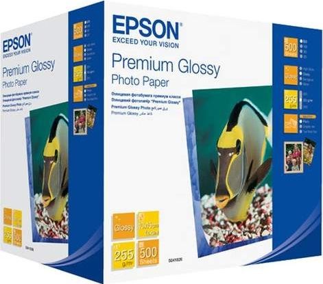 Папір Epson 100mmx150mm Premium Glossy Photo Paper, 500арк.