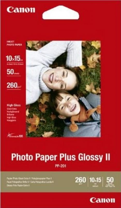 Папір Canon 4"x6" Photo Paper Glossy PP-201, 50арк.