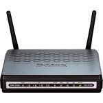ADSL-Роутер D-Link DSL-2740U ADSL2+ N300, 4xFE LAN, 1xRJ11 WAN