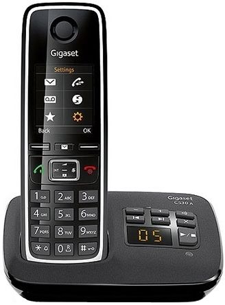 Радіотелефон DECT Gigaset C530A Black