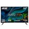 Телевізор 32" 2E LED FHD 60Hz Smart WebOS Black