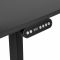 Стіл комп'ютерний 2E СЕ120B-MOTORIZED, регулювання висоти, електропривiд 220В, 73/118х120x60см, чорний