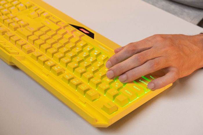 Клавіатура 2E GAMING KG315 RGB USB Yellow Ukr