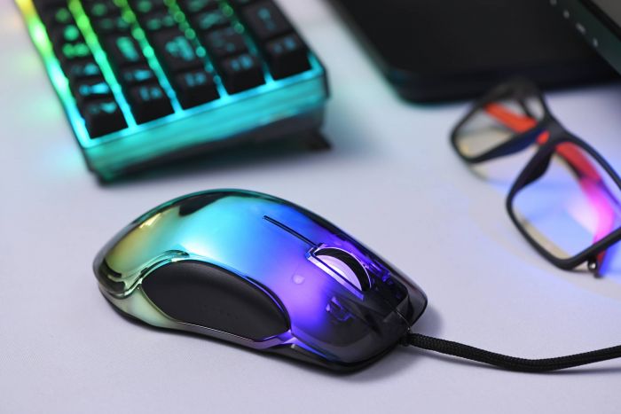 Миша 2E GAMING MG345 RGB USB Transparent