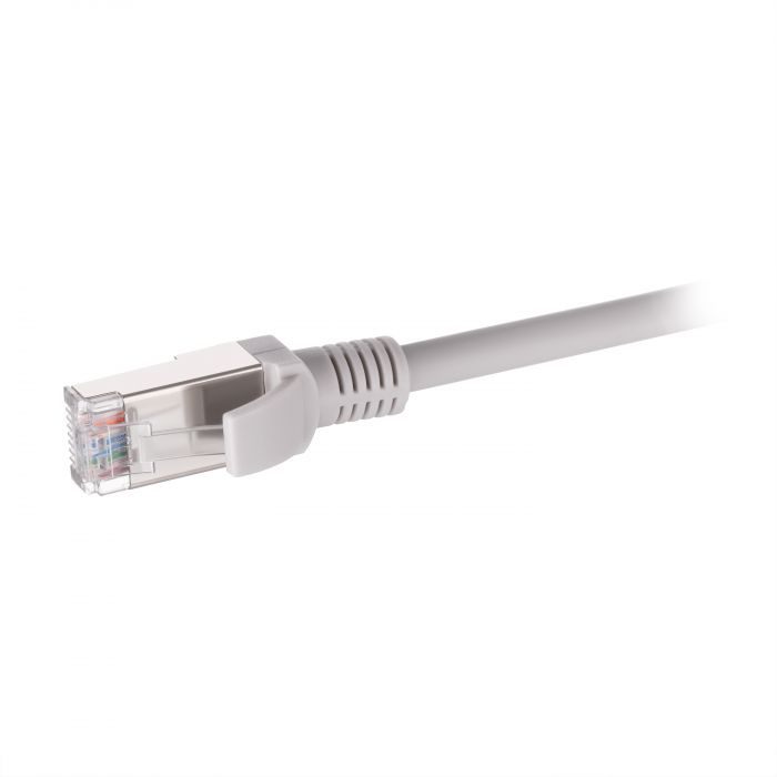 Патч-корд 2E САТ 6, FTP, 2м, 26AWG, RJ45, 7/0.16, Cu, LSZH, сірий