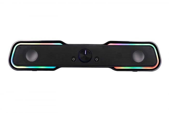 Акустична система (саундбар) 2E PCS101 RGB, 2.0, USB, Black