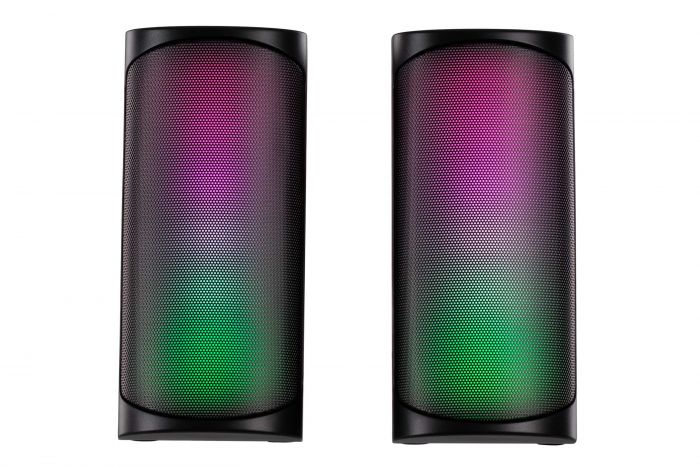 Акустична система 2E PCS231 RGB Matrix, 2.0, USB, Black