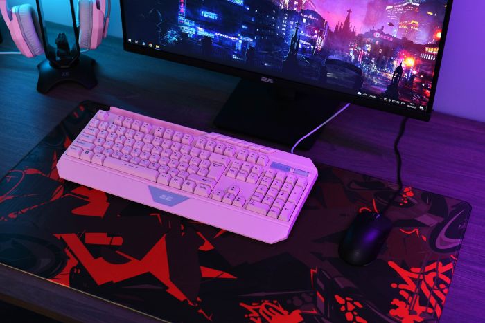 Ігрова поверхня 2E GAMING PRO Speed D04, XL (800x450x3мм), багатокольоровий