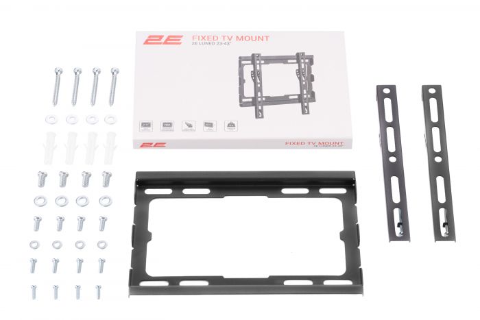 Кріплення фіксоване ТВ 23-43" 2E Лунед