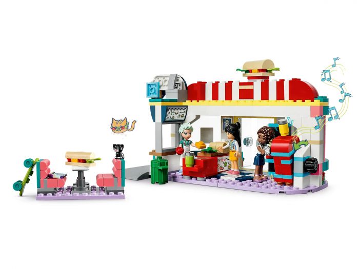 Конструктор LEGO Friends Хартлейк Сіті: ресторанчик в центрі міста