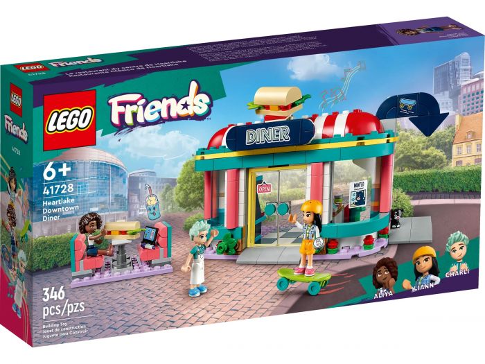 Конструктор LEGO Friends Хартлейк Сіті: ресторанчик в центрі міста