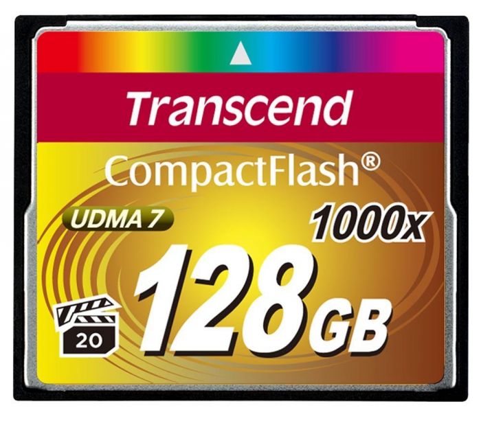 Карта пам'яті Transcend CompactFlash 128GB 1000X