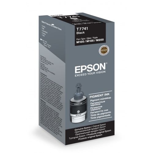 Контейнер з чорнилом Epson M100 black pig.