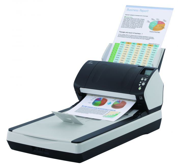 Документ-сканер A4 Fujitsu fi-7280 (вбудов. планшет)
