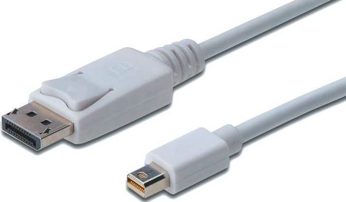 Кабель ASSMANN miniDisplayPort to DisplayPort (AM/AM) 3.0m, white