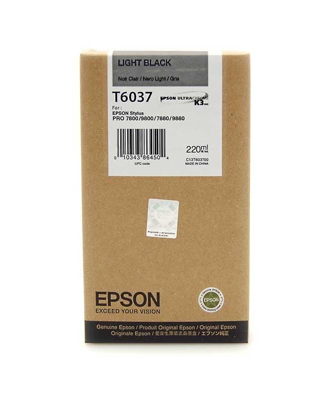 Картридж Epson StPro 7800/7880/9800/9880 light black, 220мл.