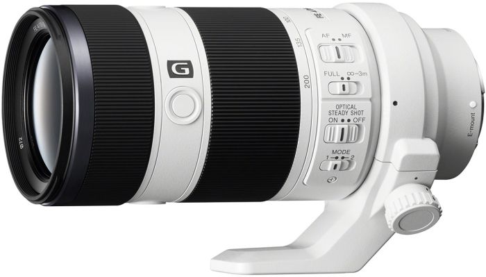 Об'єктив Sony 70-200mm, f/4.0 G для камер NEX FF