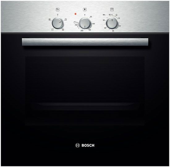 Вбудовувана електрична духова шафа Bosch HBN211E4 - Ш-60 см./4 реж/67 л./механіка/нерж. сталь