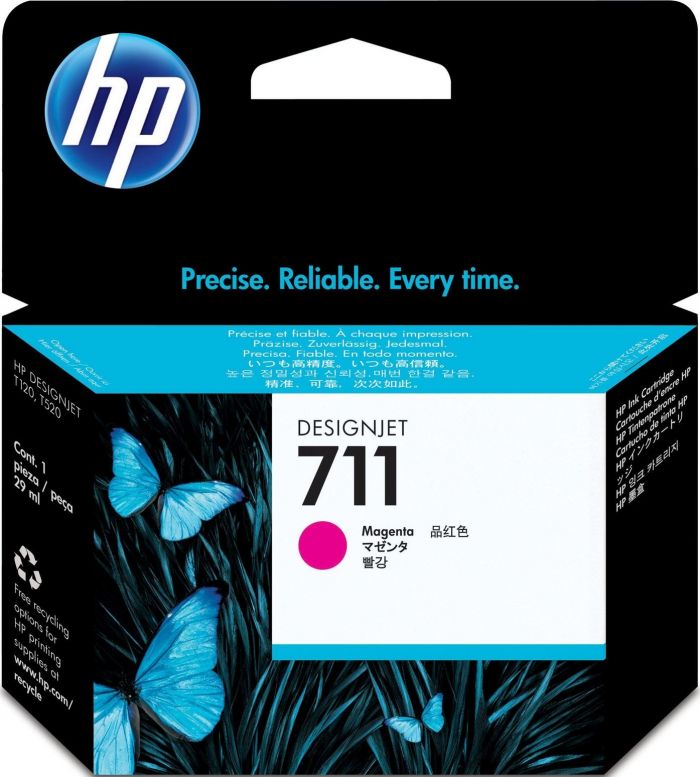 Картридж HP No.711 DesignJet 120/520 Magenta