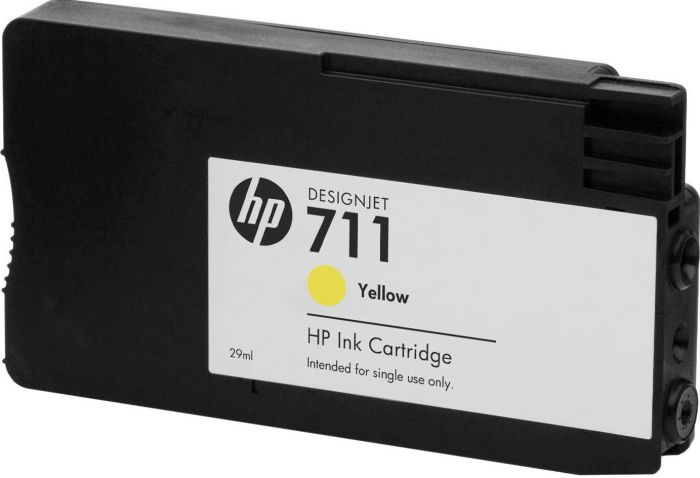 Картридж HP No.711 DesignJet 120/520 Yellow 3-Pack
