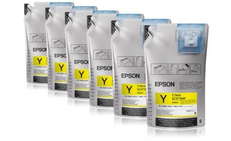 Чорнила Epson для SC-B6000/B7000 Yellow (1Lx6packs)