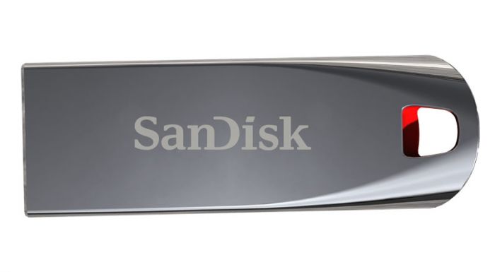 Накопичувач SanDisk   64GB USB Cruzer Force Metal Silver