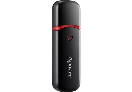 Накопичувач Apacer  16GB USB 2.0 AH333 Black