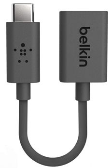 Кабель Belkin USB 3.0 (CM/AM) 0.14м, Black