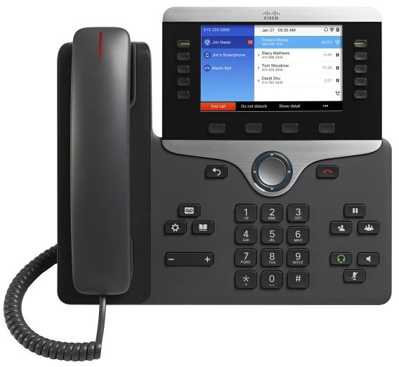 Дротовий IP-телефон Cisco IP Phone 8841