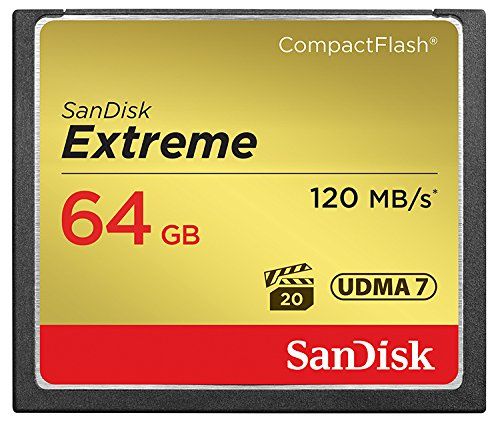 Карта пам'яті SanDisk 64GB CF Extreme R120/W85MB/s