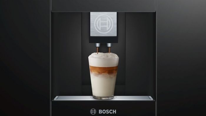 Вбудовувана кавова машина Bosch CTL636ES1 -19Бар/1600Вт/дисплей/нерж. сталь - чорний
