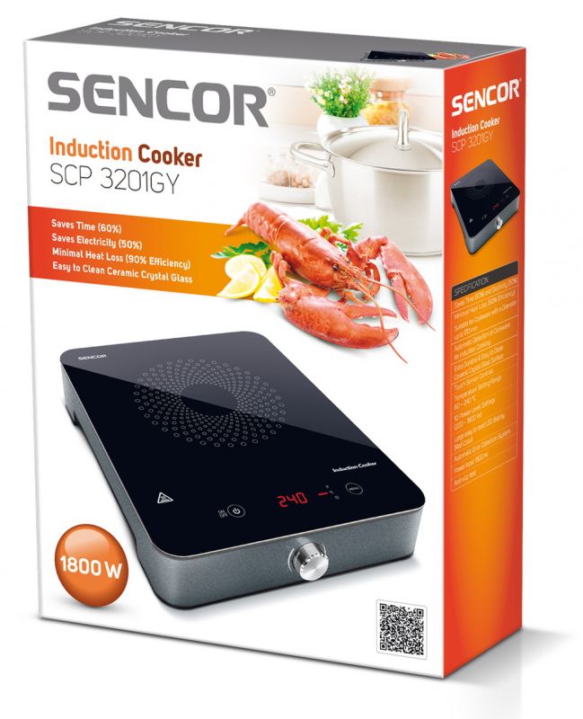 Електроплитка Sencor SCP3201GY