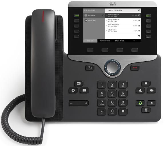 Дротовий IP-телефон Cisco IP Phone 8811 Series