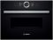 Вбудовувана компактна духова шафа з мікрохвильовим режимом Bosch CMG636BB1 - В-45 см./12 реж/45 л./TFT диспл/чорний