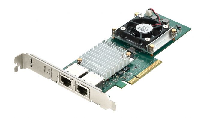Мережевий адаптер D-Link DXE-820T 2x10GE, PCI Express