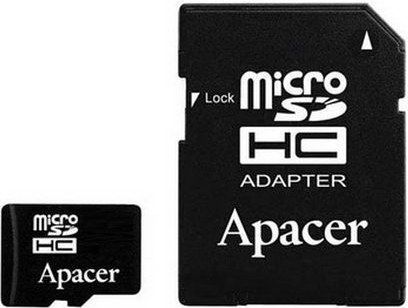 Карта пам'яті Apacer microSD  32GB C10 UHS-I + SD