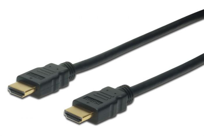 Кабель ASSMANN HDMI High speed + Ethernet (AM/AM) 10m, black